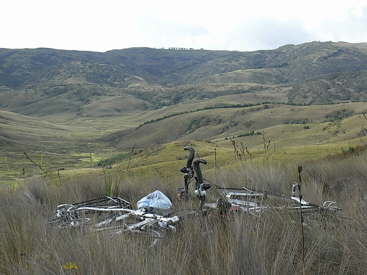 Campieren auf 3500 Meter - Ecuador